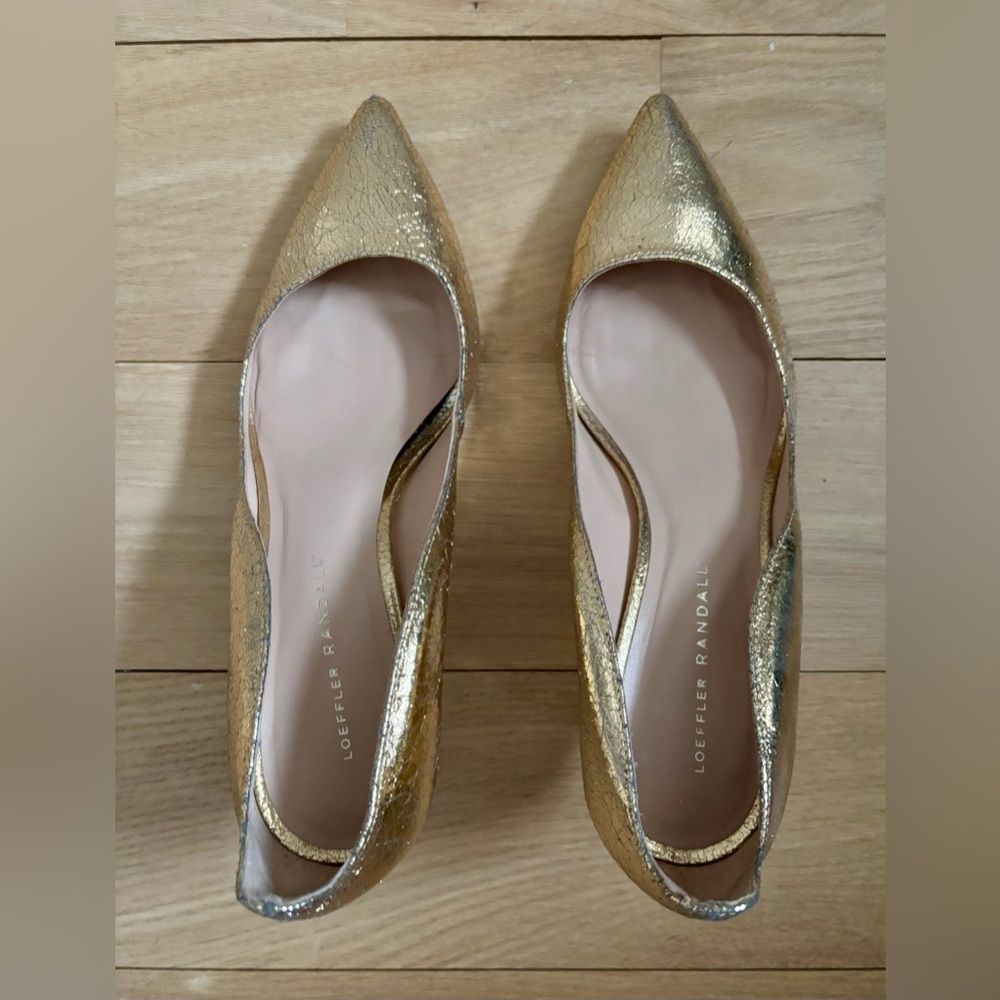 Loeffler Randall Gold Women's Heels